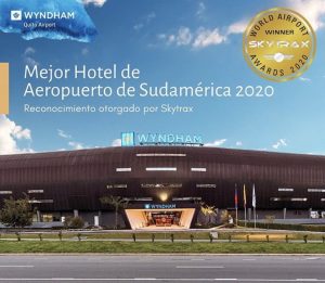 Lee más sobre el artículo Wyndham Quito Airport recibe reconocimiento como “Mejor Hotel de Aeropuerto de Sudamérica 2020”