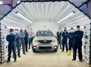 Lee más sobre el artículo En tan solo tres años Renault procesa su auto 10.000 en el PDI de Tulcán