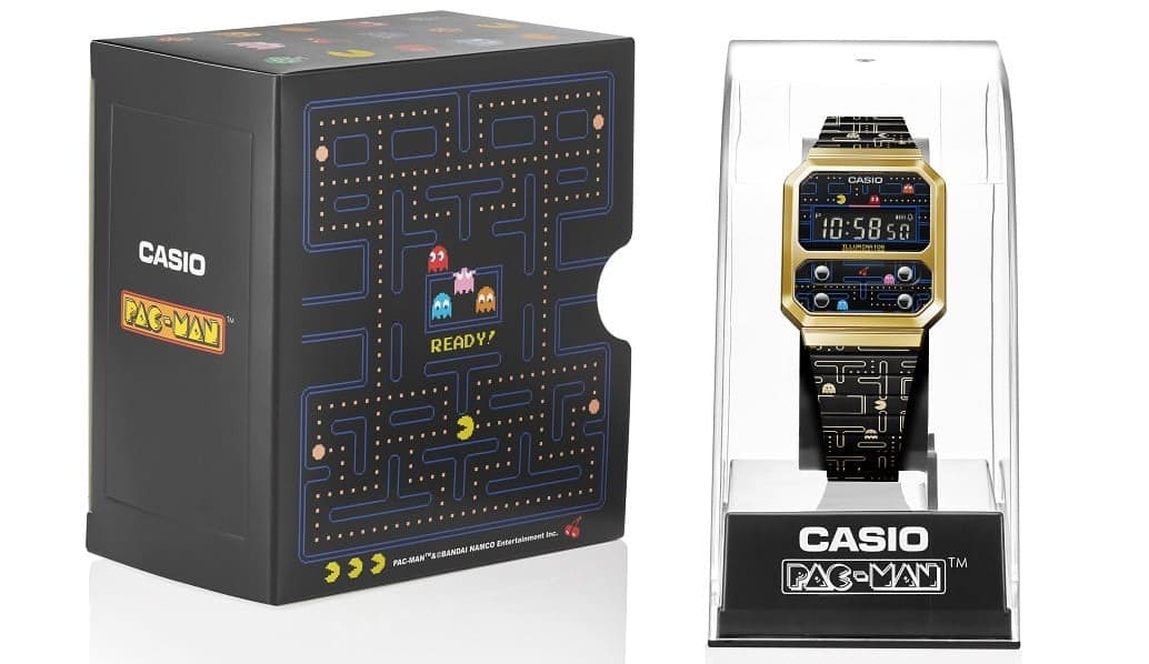 En este momento estás viendo Casio lanza modelo de colaboración PAC-MAN con un estilo divertido y retro en un reloj digital