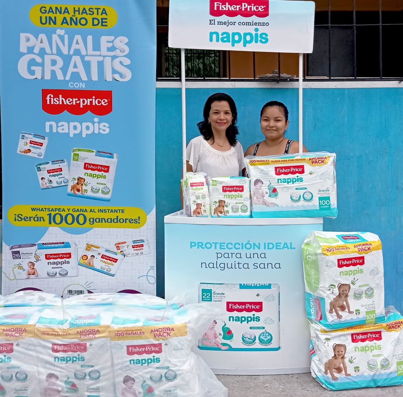 En este momento estás viendo Nappis beneficia a 1000 familias de todo el país con pañales gratis