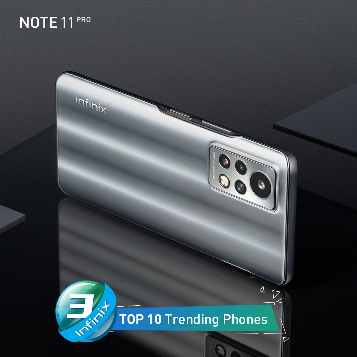 En este momento estás viendo Infinix Note 11 Pro en el top 3 mundial de smartphones en tendencia