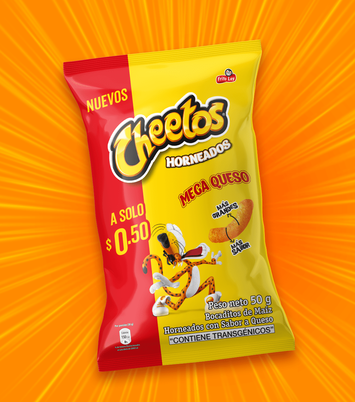 En este momento estás viendo Llegó a Ecuador un nuevo Cheetos, en mayor tamaño y con un delicioso sabor a queso