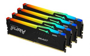 Lee más sobre el artículo Overclocking con estilo son las nuevas memorias Kingston FURY Beast DDR5 RGB