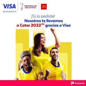 Lee más sobre el artículo Visa y PedidosYa hacen posible el sueño de ir a la Copa Mundial de la FIFA Catar 2022™