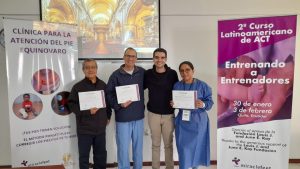 Lee más sobre el artículo Con gran éxito se desarrolló en Quito el segundo curso Latinoamericano “Entrenando a entrenadores ACT ITT Pie Equinovaro”