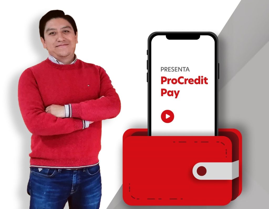 ¿Cómo se utiliza la app ProCredit Pay para transacciones con smartphones?