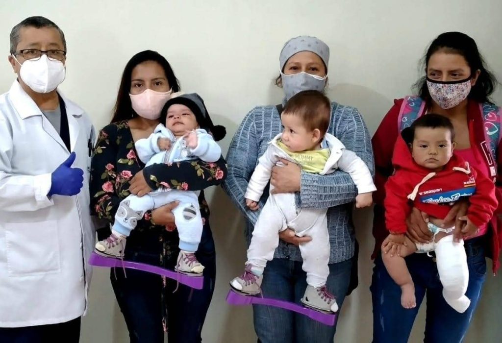 En el Ecuador se cree que 450 niños nacen con esta patología al año.