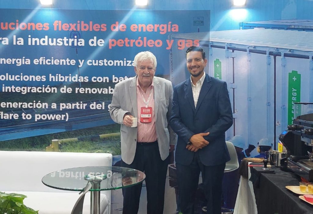 Autoridades de Aggreko. (Foto Cortesía)