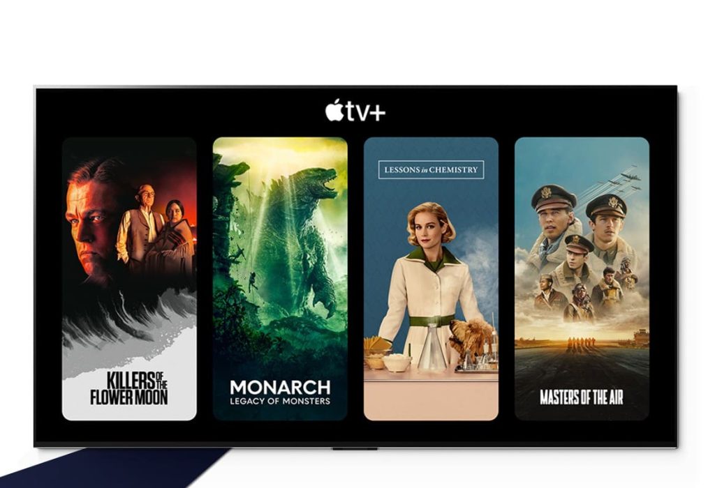 Los usuarios de LG Smart TV tendrán acceso gratuito a una amplia selección de originales de Apple, programas exitosos y películas destacadas por tiempo limitado