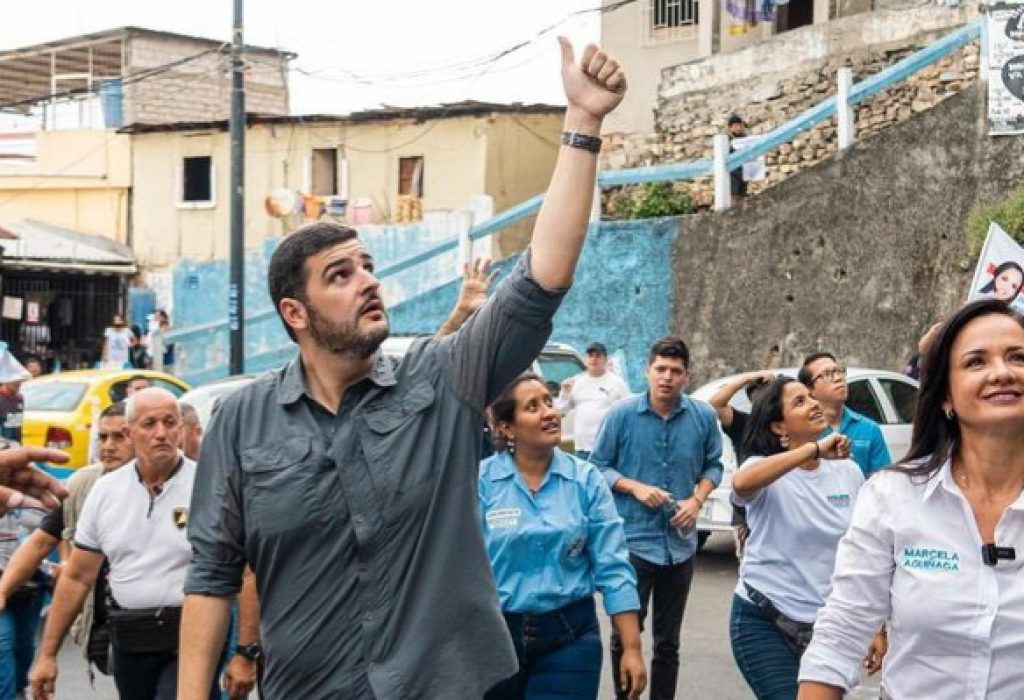 El candidato a la Alcaldía de Guayaquil, visitó Mapasingue este.