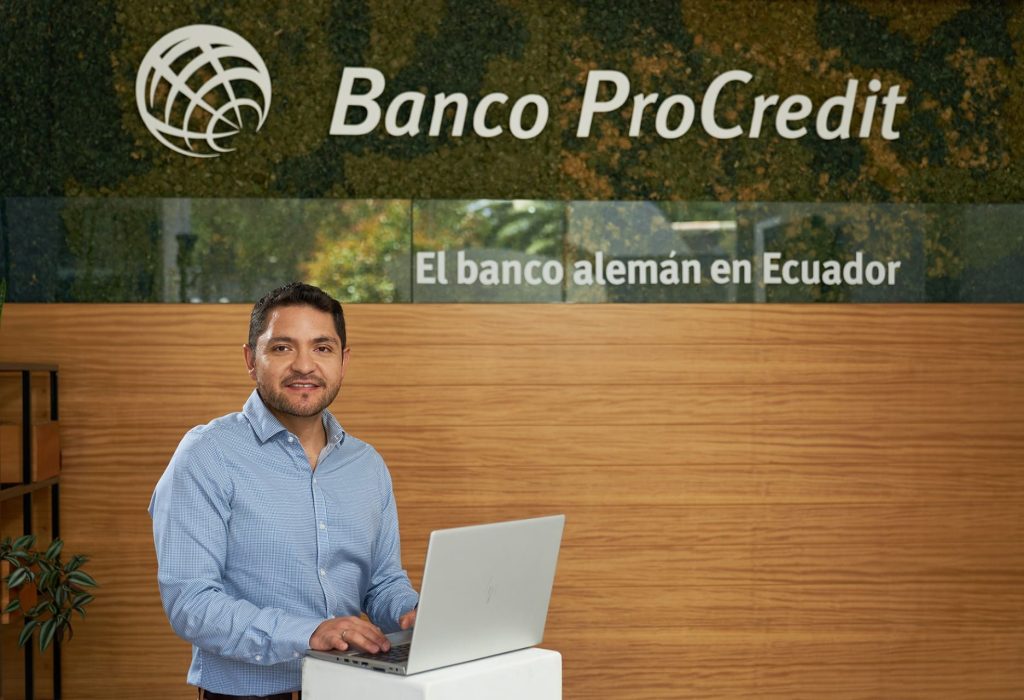 Christian Fuertes, Jefe de Seguridad de la Información y Continuidad de Banco ProCredit. (Foto Cortesía)