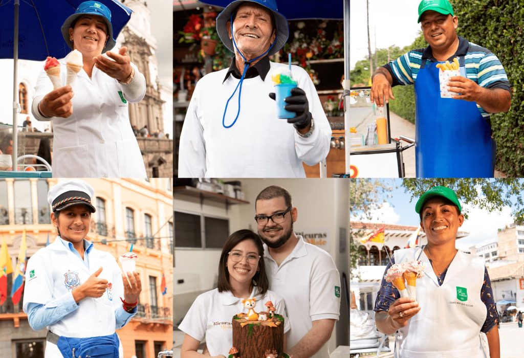 San Carlos ha impulsado la labor de los vendedores en espacios publicitarios. (Foto Cortesía)