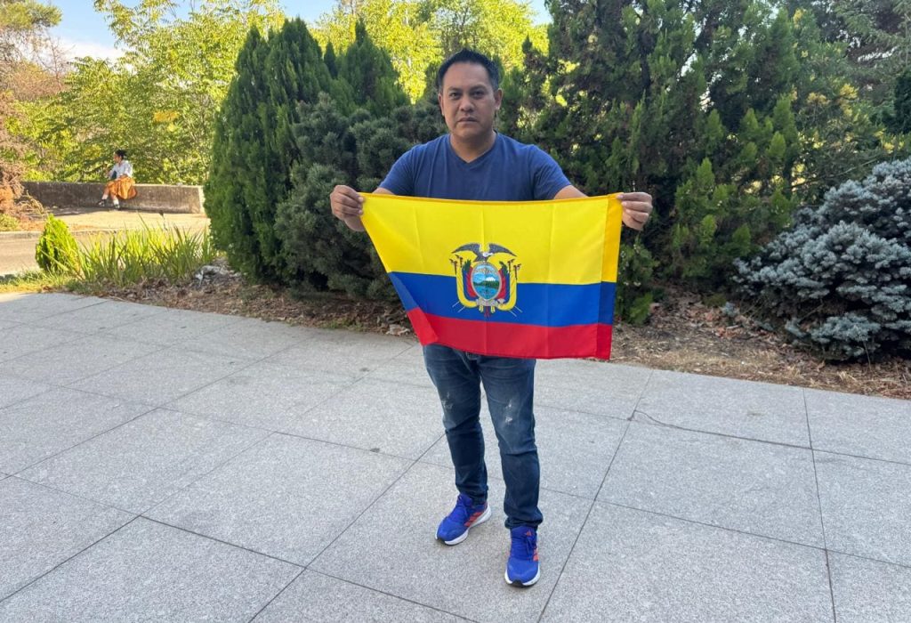 Docente ecuatoriano en Madrid (1)
