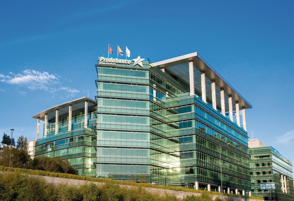 Produbanco, Edificio Ekopark. (Foto Cortesía)