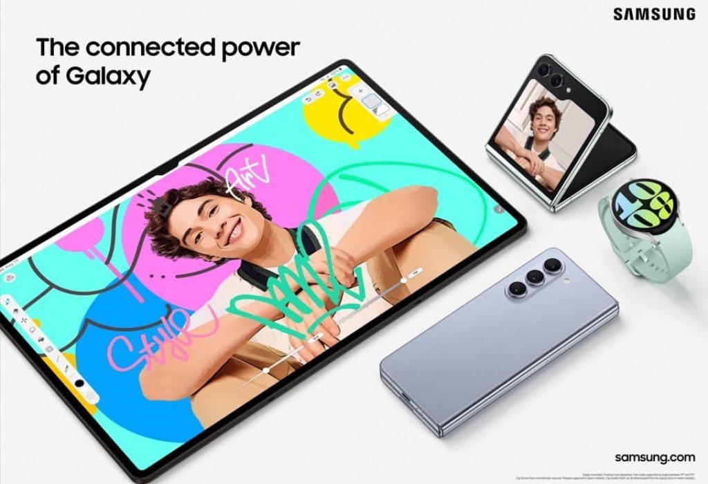 Con un innovador formato mejorado por la nueva Bisagra Flexible para un diseño equilibrado, y funciones de cámara profesionales con la exclusiva FlexCam, la serie Galaxy Z ofrece experiencias plegables sin igual. (Foto Cortesía)