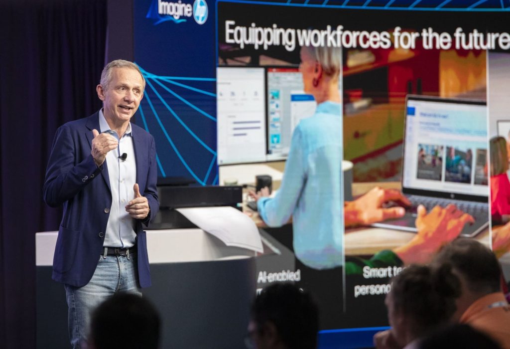 Enrique Lores President and CEO HP