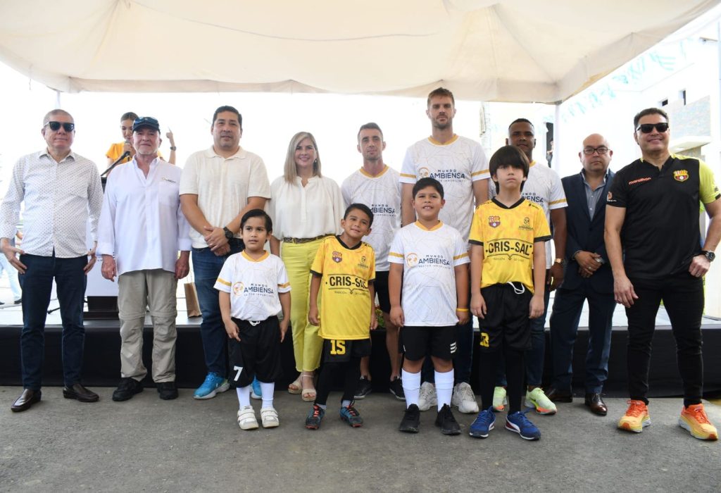 Ambiensa cumple con la promesa de entregar un nuevo estilo de vida, fomentando el deporte y promoviendo la disciplina para los hijos de cientos de clientes y residentes. (Foto Cortesía)
