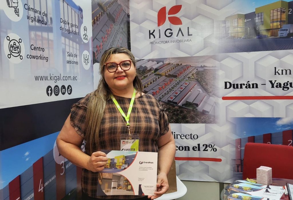 Viena Cevallos, Ejecutiva de Negocios de la constructora Kigal. (Foto Cortesía)