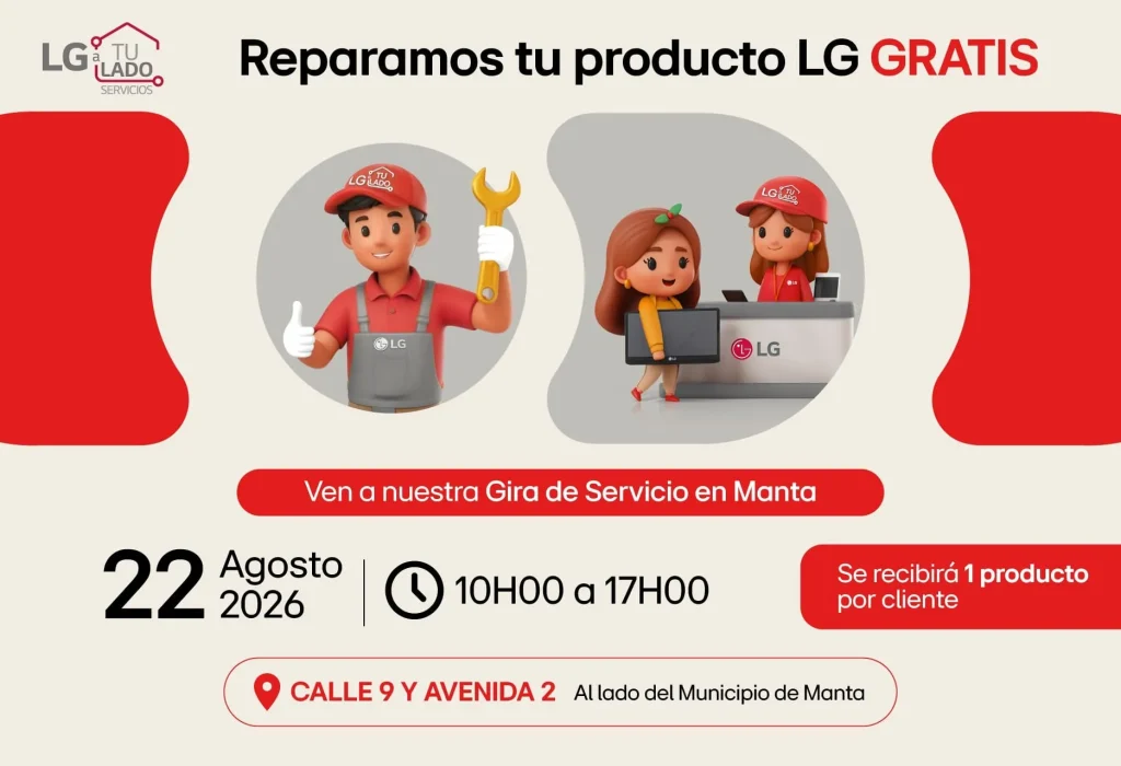LG Electronics Ecuador.