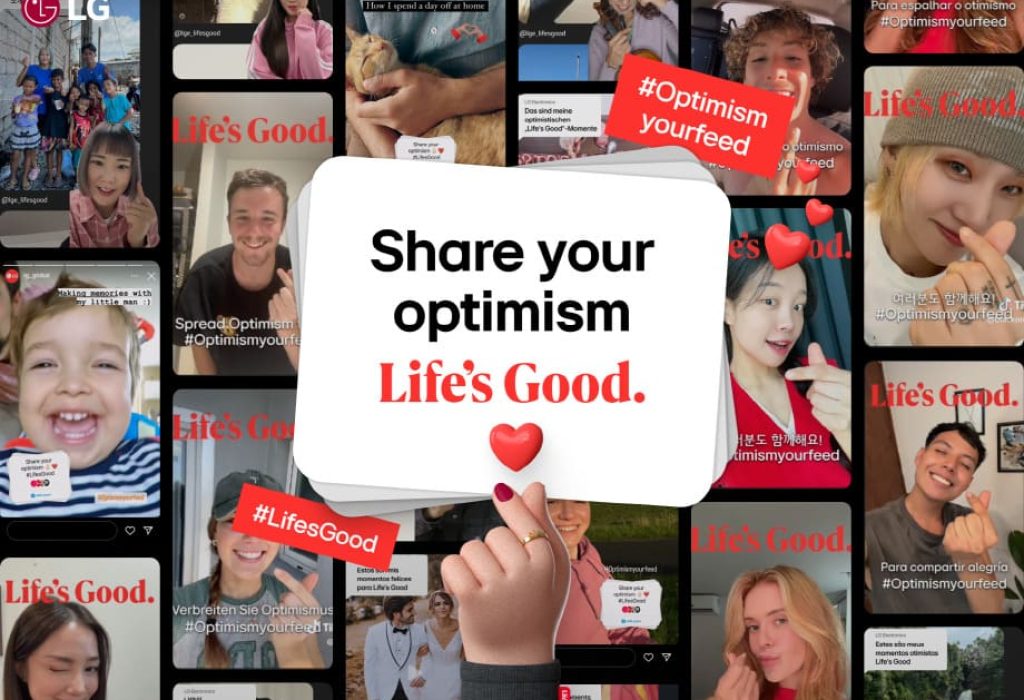 Life's Good campaign social