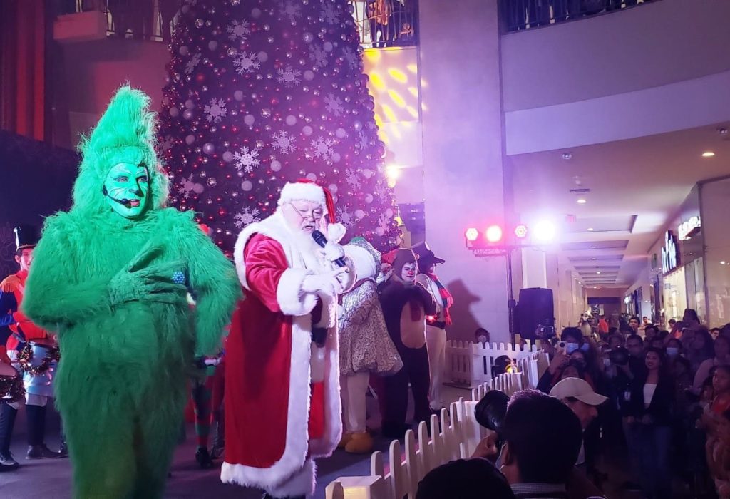 Mall del sur encendió la navidad (Foto Archivo 2022)