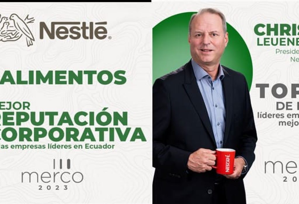 Christof Leuenberger, Presidente Ejecutivo de Nestlé Ecuador.