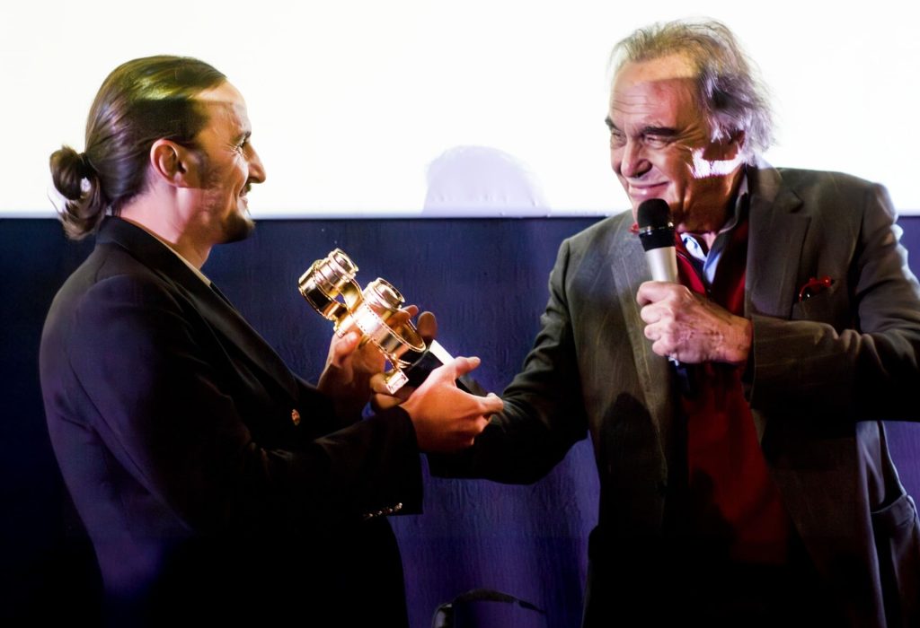Oliver Stone y Luis Felipe