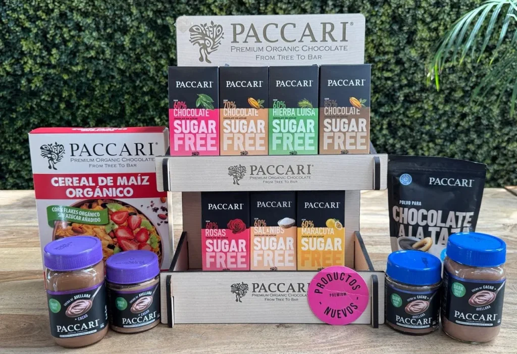Paccari Chocolate presenta su línea Sugar Free