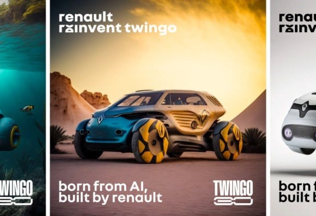Para conmemorar el 30 Aniversario del Twingo, Renault lanzó "Reinvent Twingo", la campaña que invitó al público a utilizar inteligencia artificial para imaginar su propia versión del Twingo.