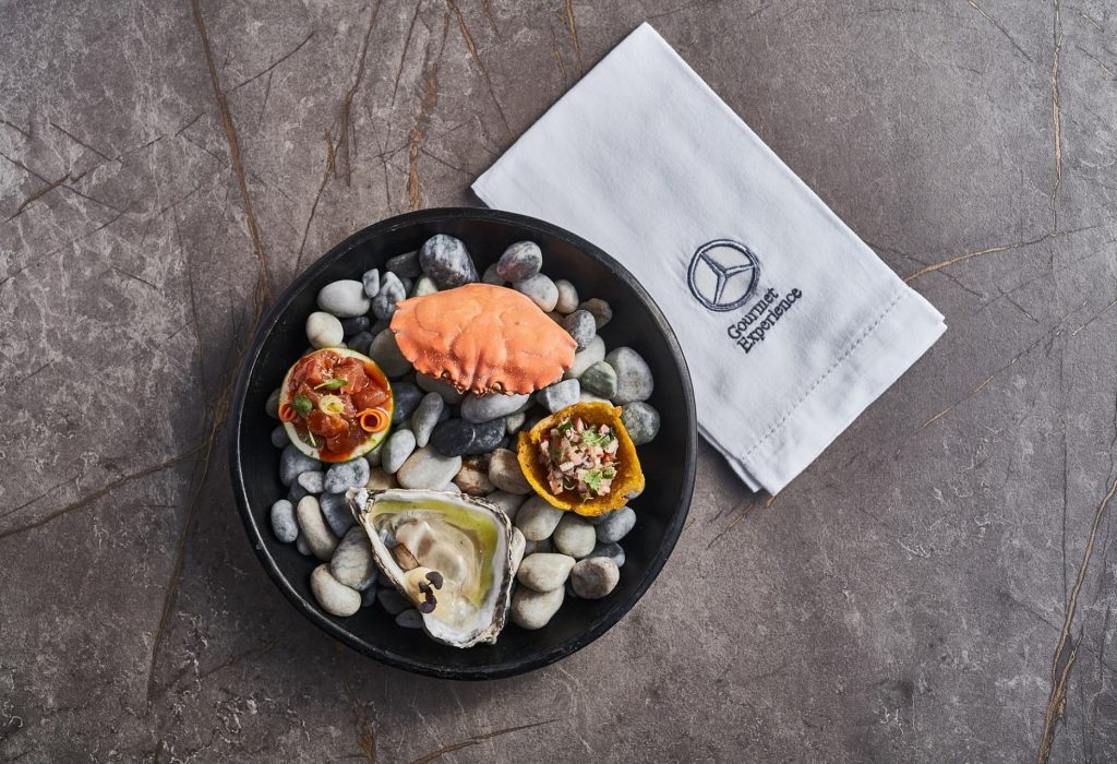 Trilogía de mariscos. (Foto Cortesía)