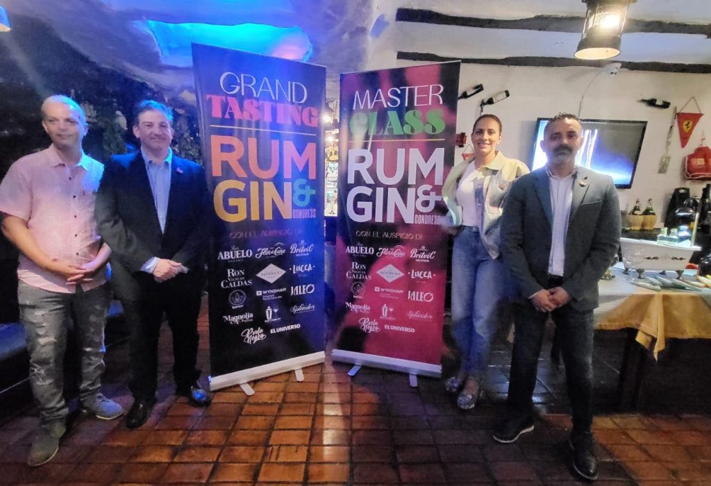 Autoridades del Rum & Gin Congress. (Foto Cortesía)