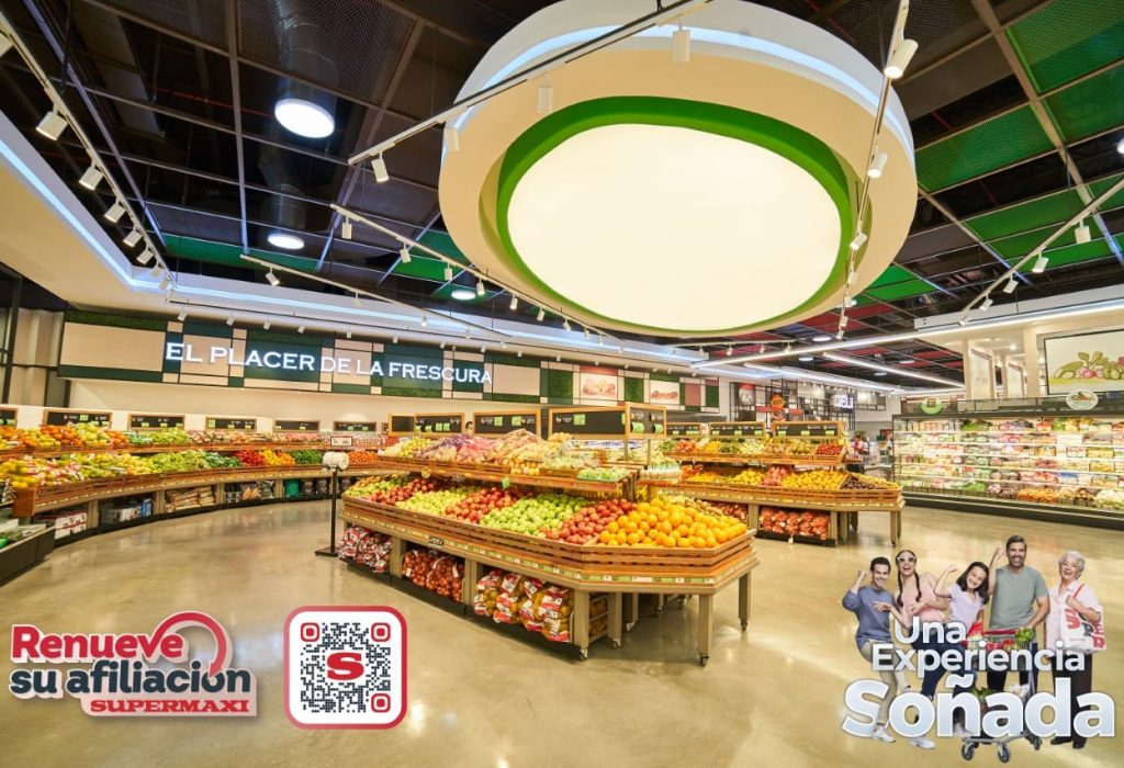 Supermaxi es la cadena de supermercados más grande, completa y de mayor cobertura del Ecuador.
