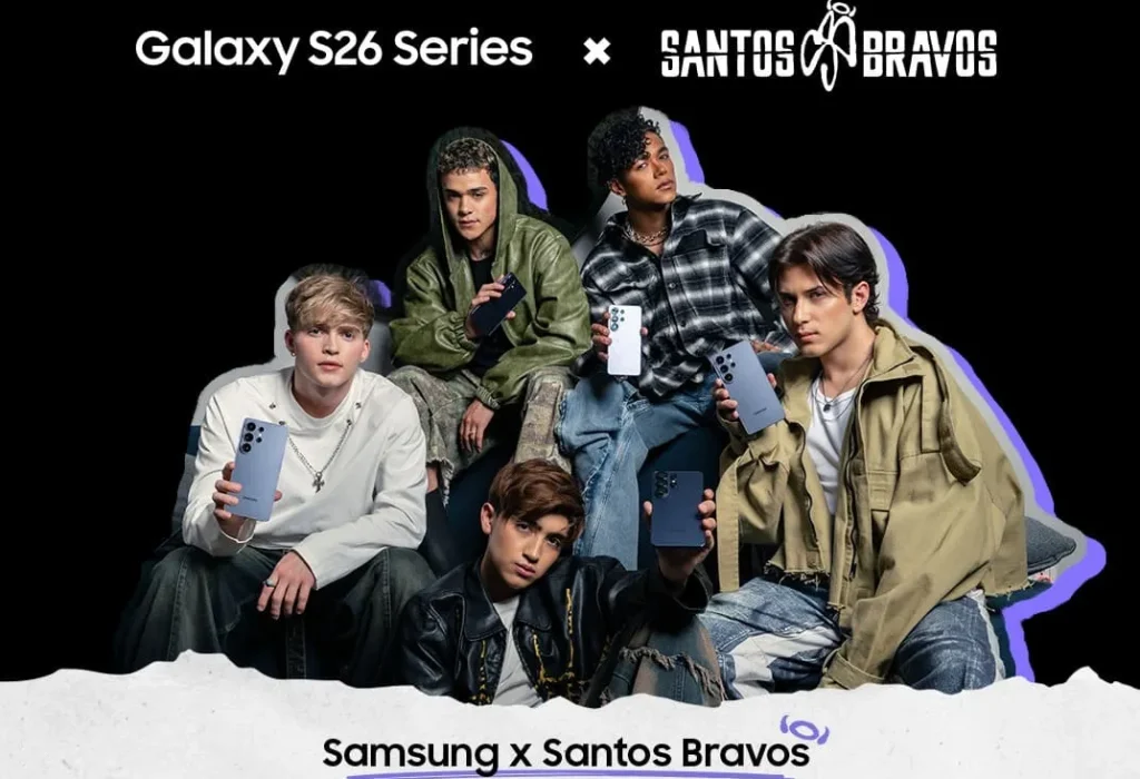 Samsung Latinoamérica y SANTOS BRAVOS