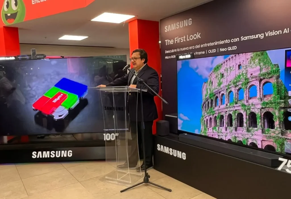 Samsung presenta en Ecuador su línea de televisores 2026