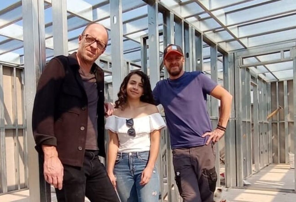 Sebastián Ponce Dávalos , María Beatriz Aguilar y Esteban Ponce Dávalos. (Foto Cortesía)