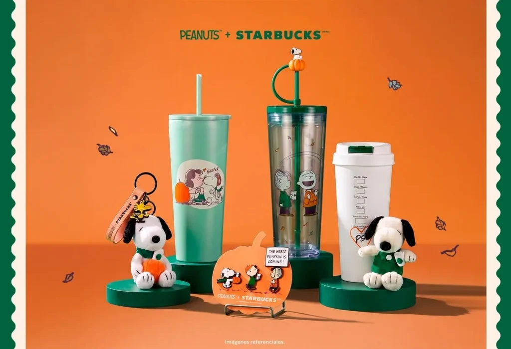Starbucks® y Peanuts™