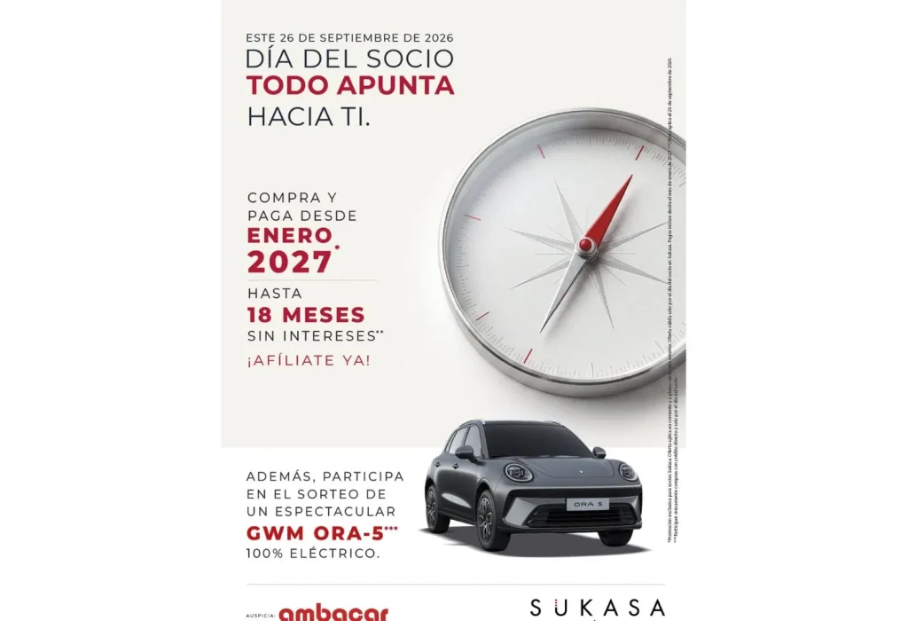 Sukasa celebra el Día del Socio este 26 de