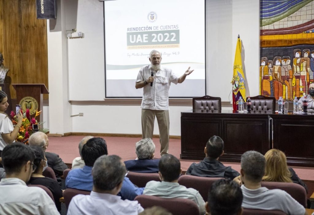 Dr. Jacobo Bucaram Ortiz, Presidente del Voluntariado Universitario. (Foto Cortesía)