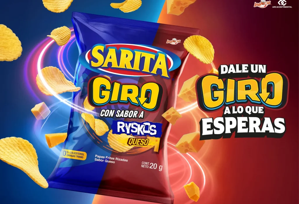 papa Sarita y Ryskos Queso