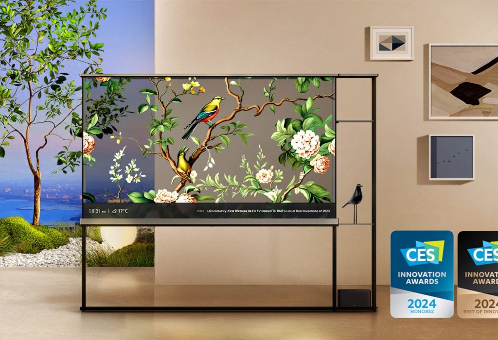LG SIGNATURE OLED T 4K marca el comienzo de un emocionante nuevo capítulo en el continuo legado de innovación en televisores de LG.